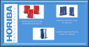 Controladores de fluxo de massa e liquido - Horiba