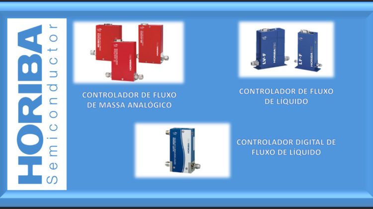 Controladores de fluxo de massa e liquido - Horiba